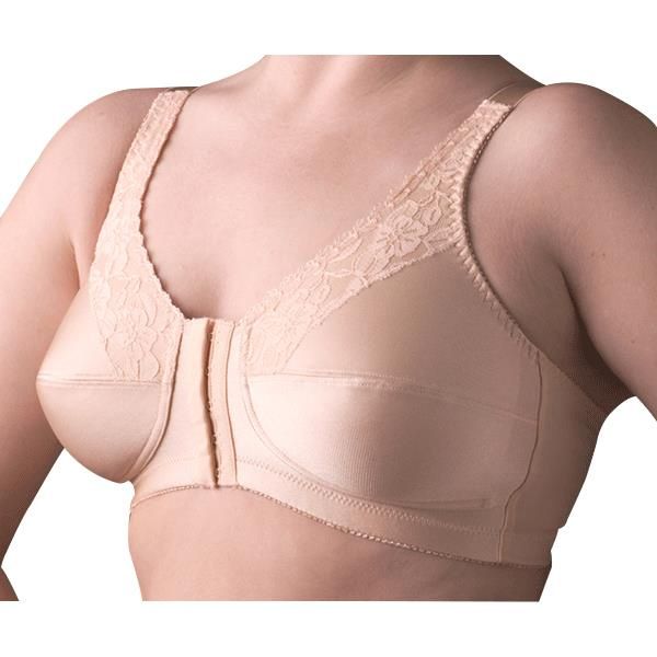 Almost U Style 1100 Wireless Lace Accented Front Closure Bra