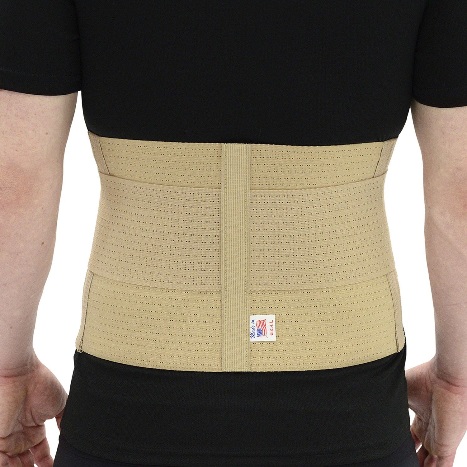 ITA-MED Elastic Duo-Adjustable Back Support With Pocket