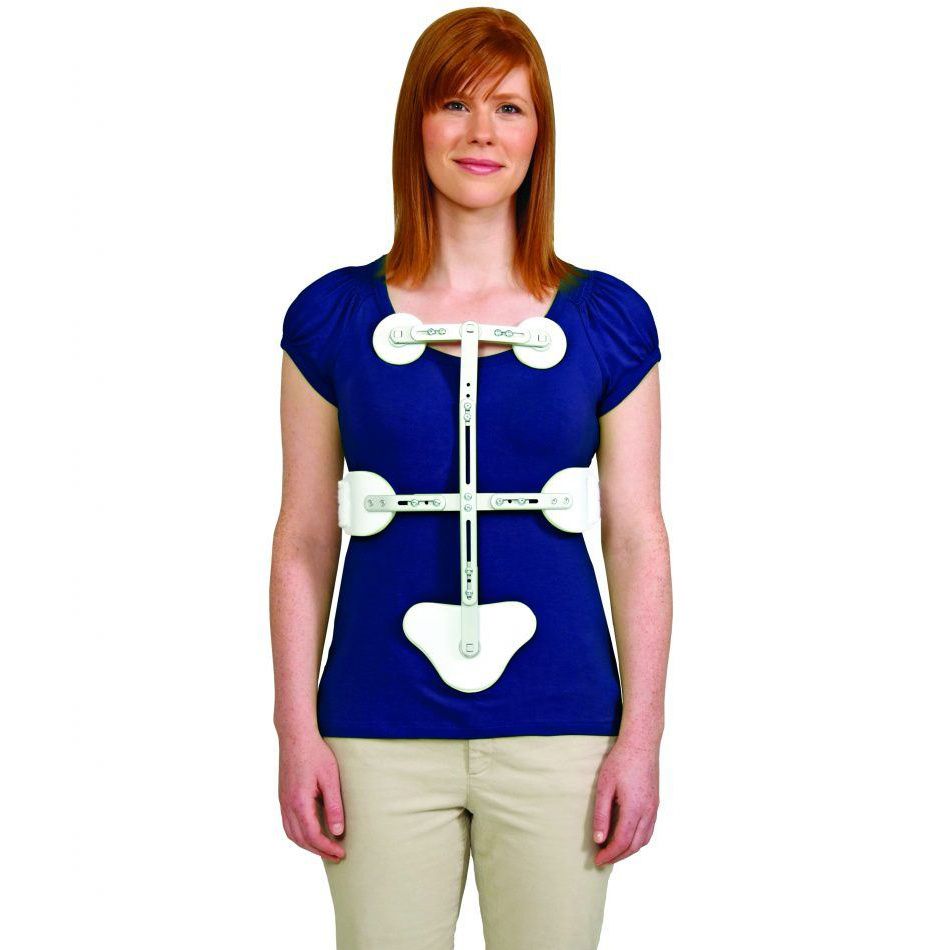 ITA-MED Men Thoracic LumboSacral Orthosis Posture Corrector