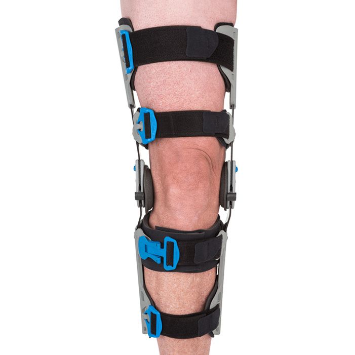 HAKAN Long Knee Brace Straight Splint Post Operation Leg