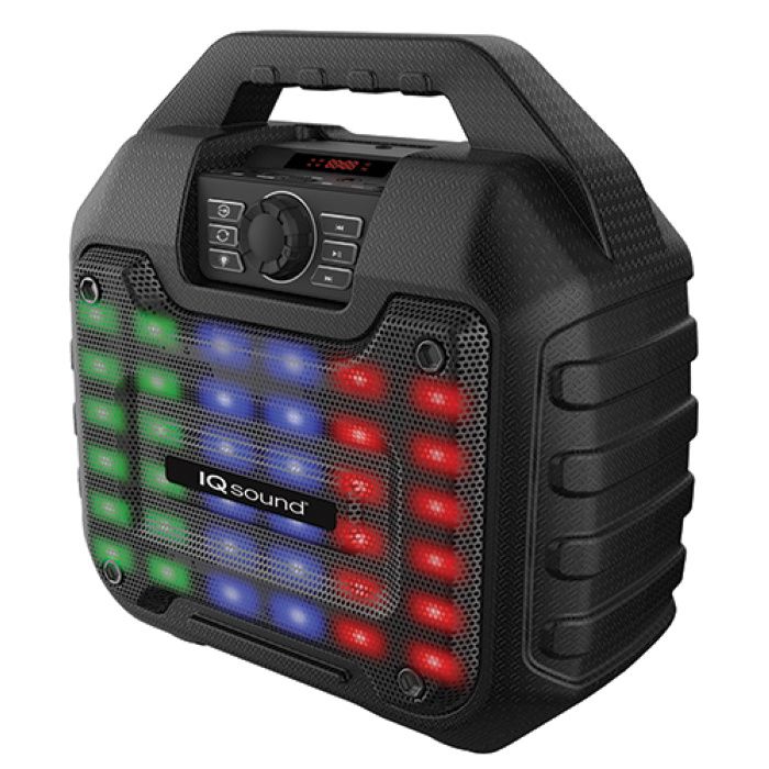 SuperSonic Portable Bluetooth Audio System with LED Display