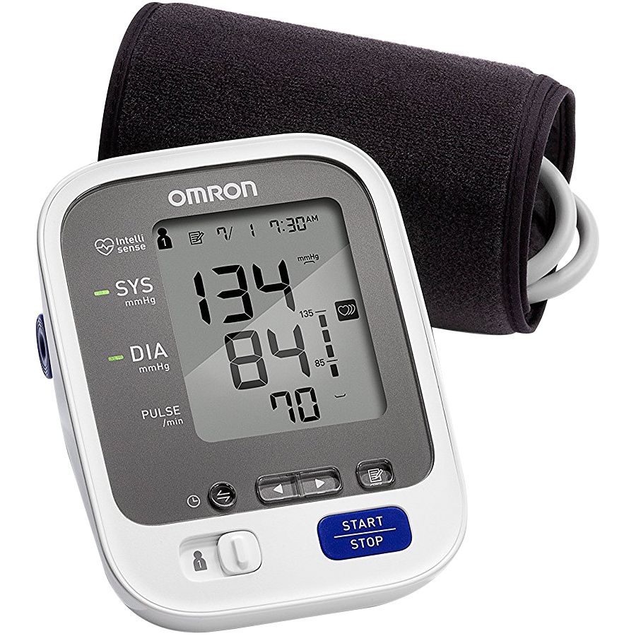 Omron Seven Series Wireless Upper Arm Blood Pressure Monitor with ComFit  Cuff