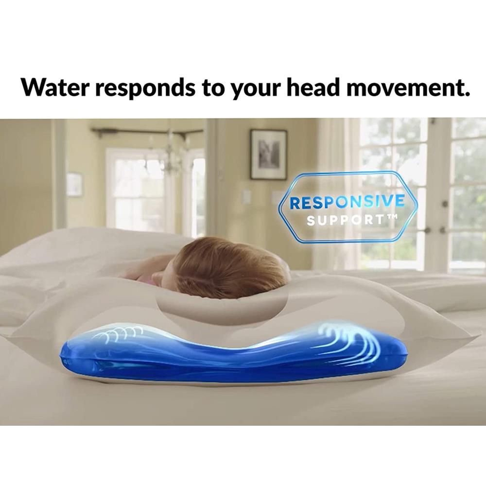 Elite Cooling Gel Memory Foam Water Pillow