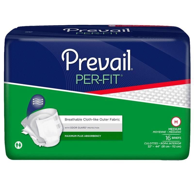 Prevail Per-Fit for Men Protective Underwear - Extra Absorbency - Whit