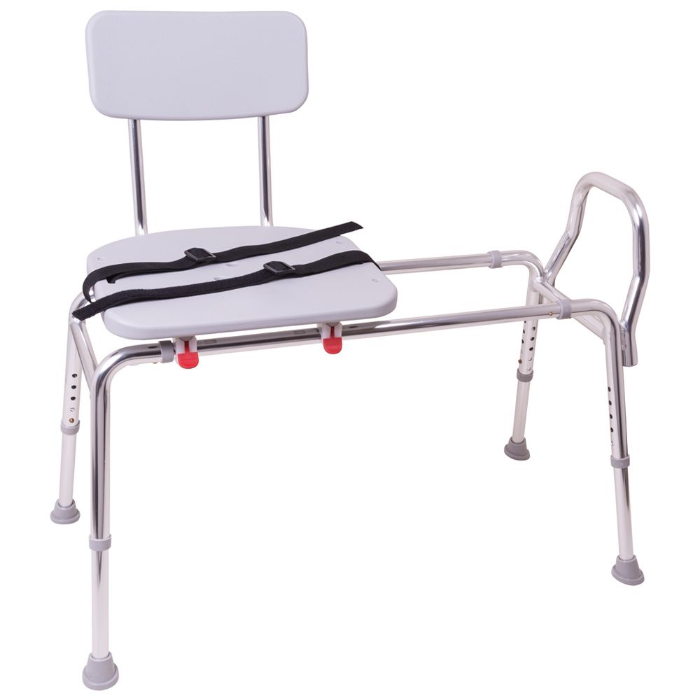 DMI Heavy Duty Sliding Transfer Bench With Cut Out Seat By, 40 OFF