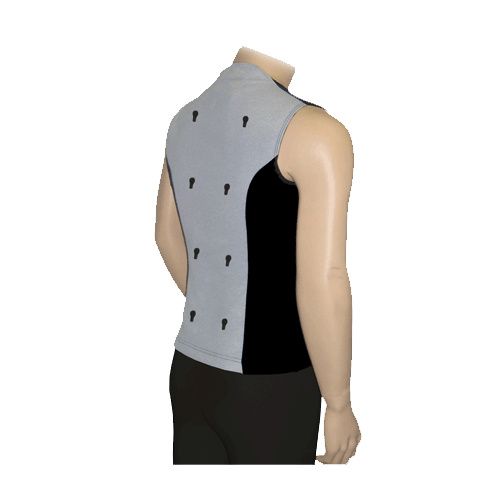 COOLMAX THERMO pánská vesta olive greenčerná  Mens functional vest   SENSOR  7228 