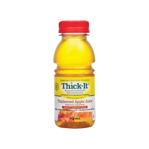 Thick-It Clear Advantage Honey Consistency Apple Thickened Beverage, 8 oz. Bottle