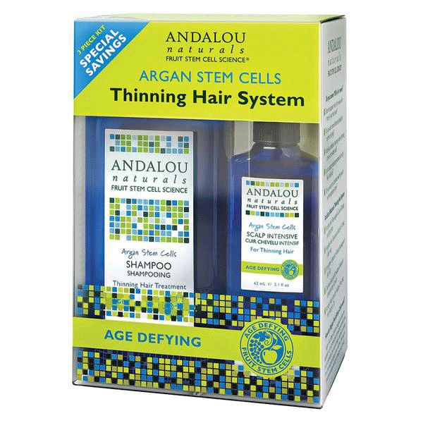 Andalou Argan Stem Cell Age Defying Thinning Hair System