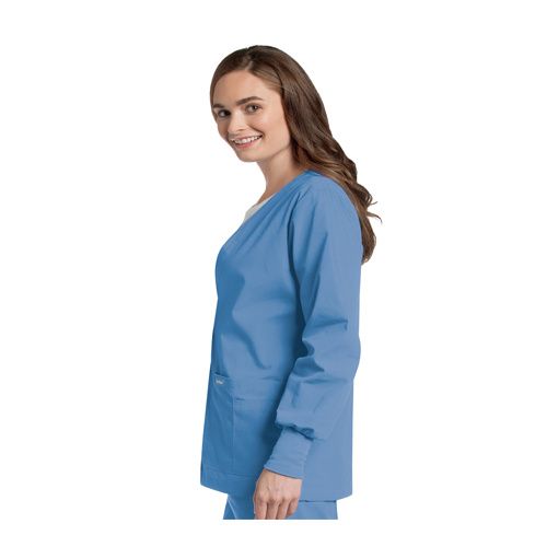 Landau Uniforms, Inc. Landau Essentials Women Cardigan Warm-Up Jacket