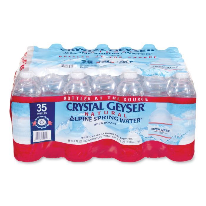 Crystal Geyser Natural Alpine Spring Water