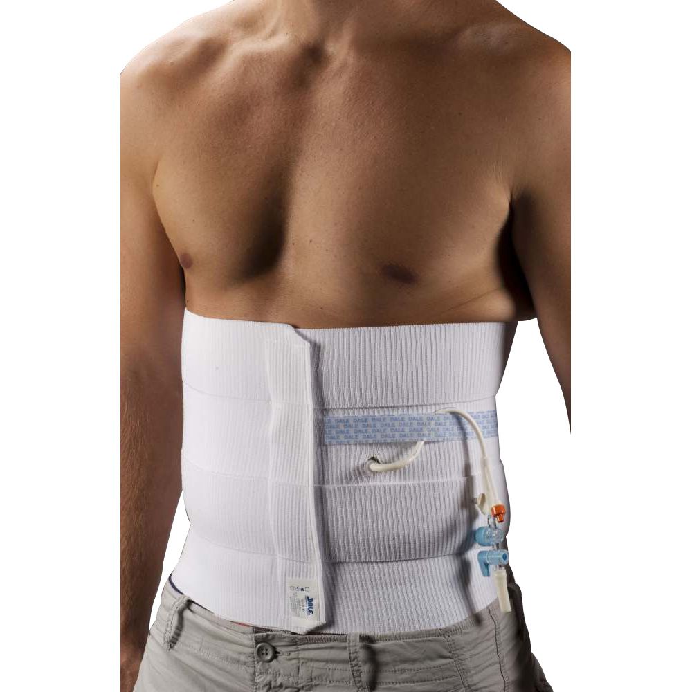 Dale Medical 810 Abdominal Binder, 4 Panel, 12 Wide, Stretches to Fit  30-45