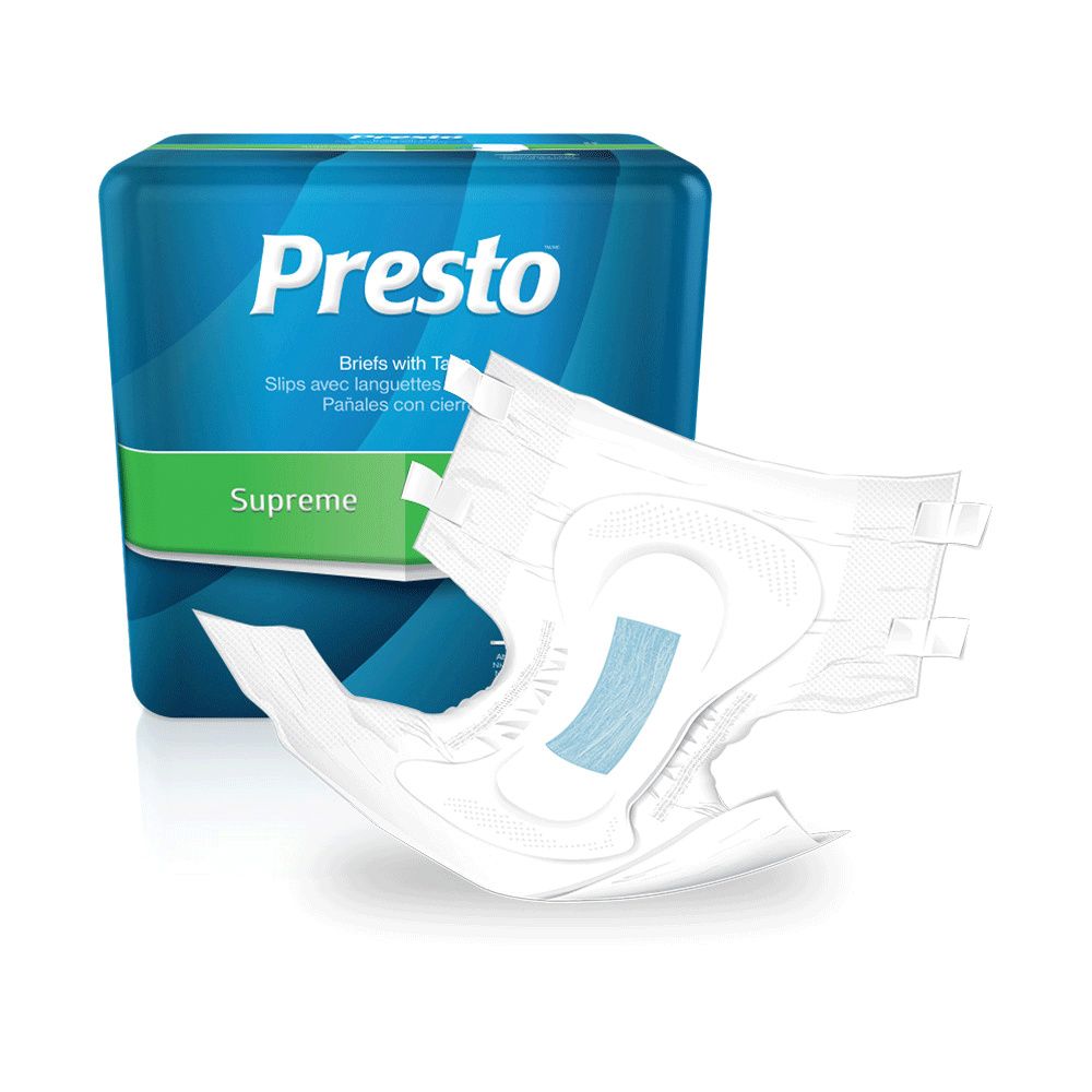Buy Presto Briefs With Tabs Full Fit Briefs [Diapers and Briefs]