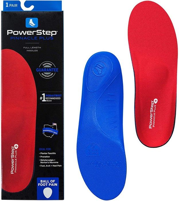 Powerstep Pinnacle Plus Full Length Insoles