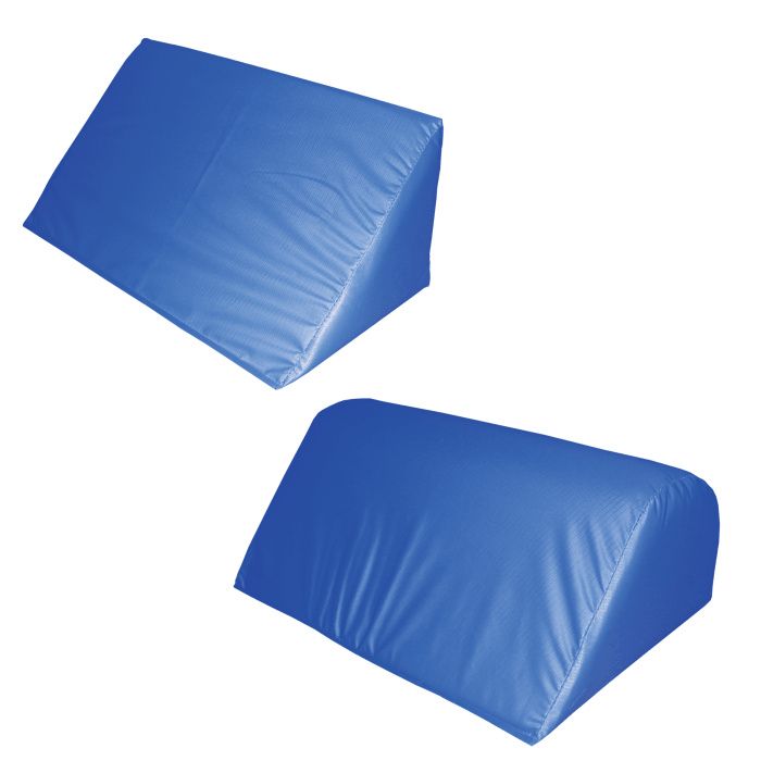 Therapeutic wedge outlet pillow