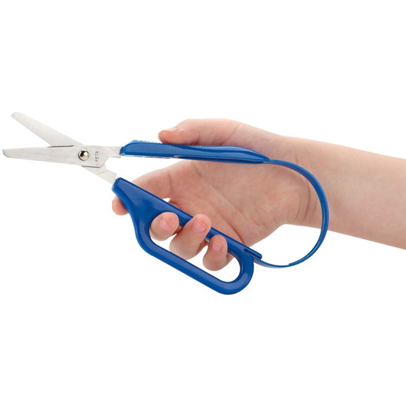 Peta Easi-Grip Long Loop Scissors for Right Handers with Rounded Blade,PET201,Scissor,Each