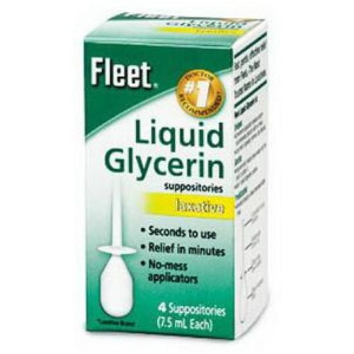 Buy Fleet Liquid Glycerin Suppositories - 4 ct
