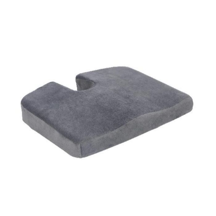 Essential Medical Memory Foam Sculpted Seat Cushion With Cut Out