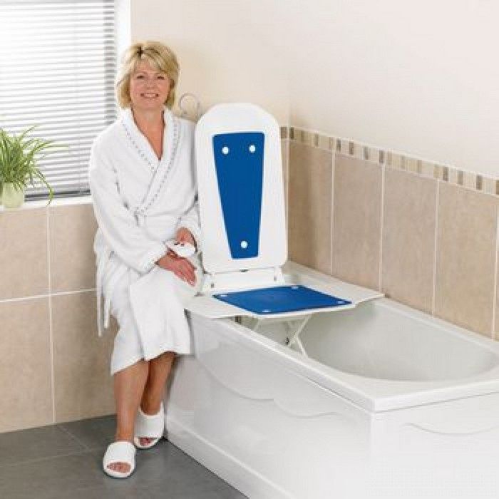 Motorised discount bath seat