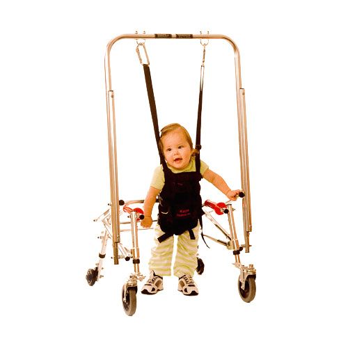 Toddlers' Upright Walker with 4 Wheels & Seat Cushion - Progressive  Mobility Aid Rollator for Kids, Girls, Boys & Teens - Medical, Safe & Fun!