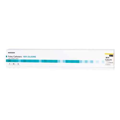 McKesson TwoWay Standard Tip Silicone Foley Catheter 5cc Balloon