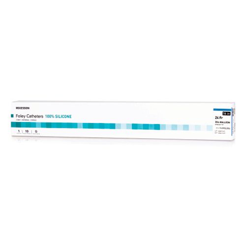 Mckesson Two-way Standard Tip Silicone Foley Catheter - 30cc Balloon 