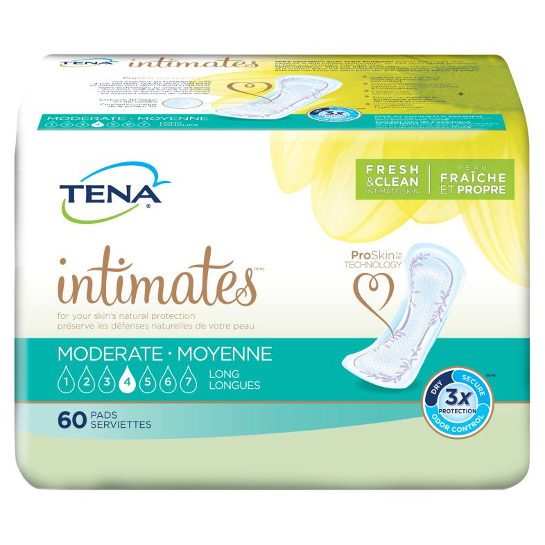 Shop Tena Intimate Pads - Moderate Absorbency [Made In USA]