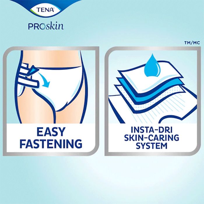 TENA ProSkin Plus Incontinence Brief