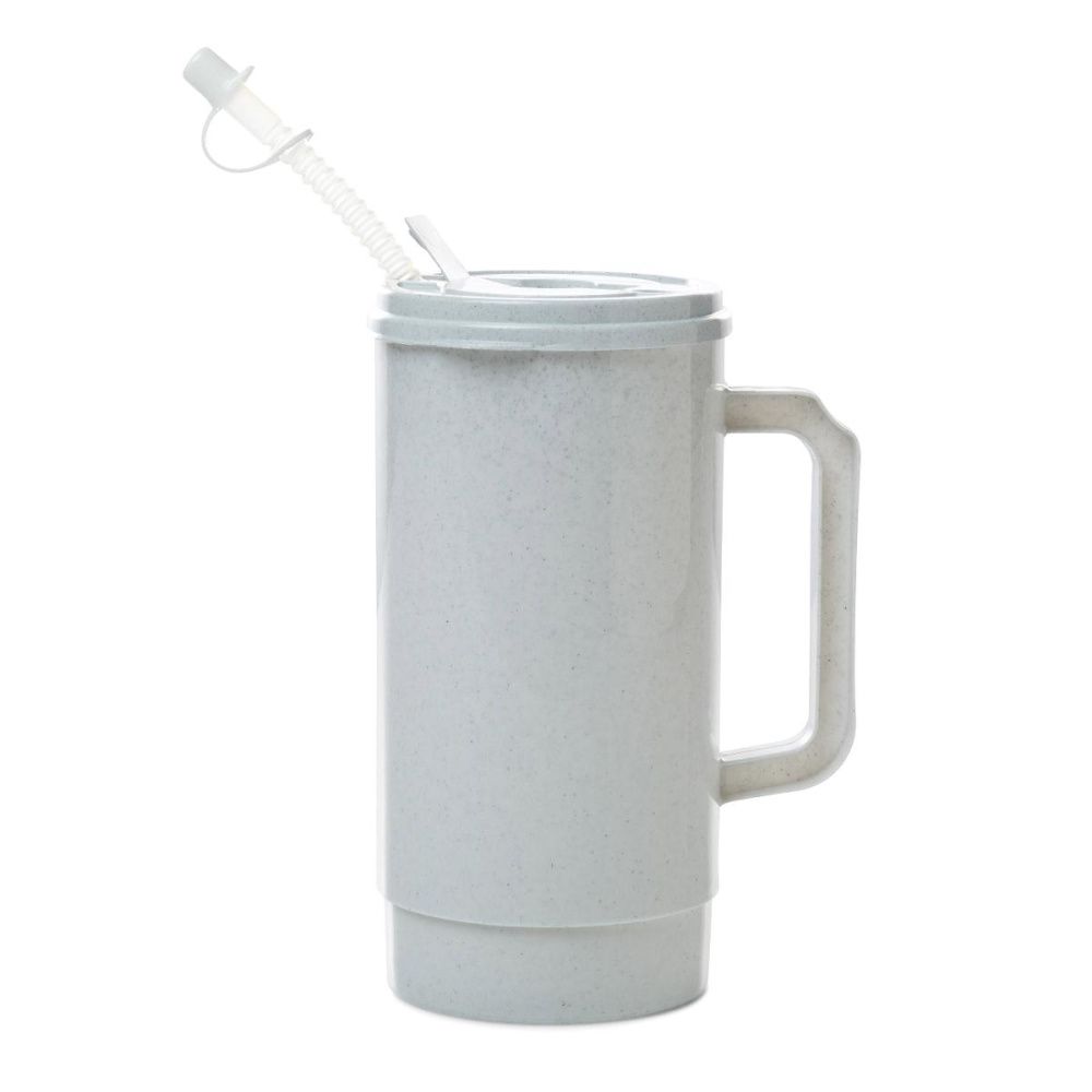 32 oz W.E. Insulated Cold Drink Hospital Mug with Granite Lid