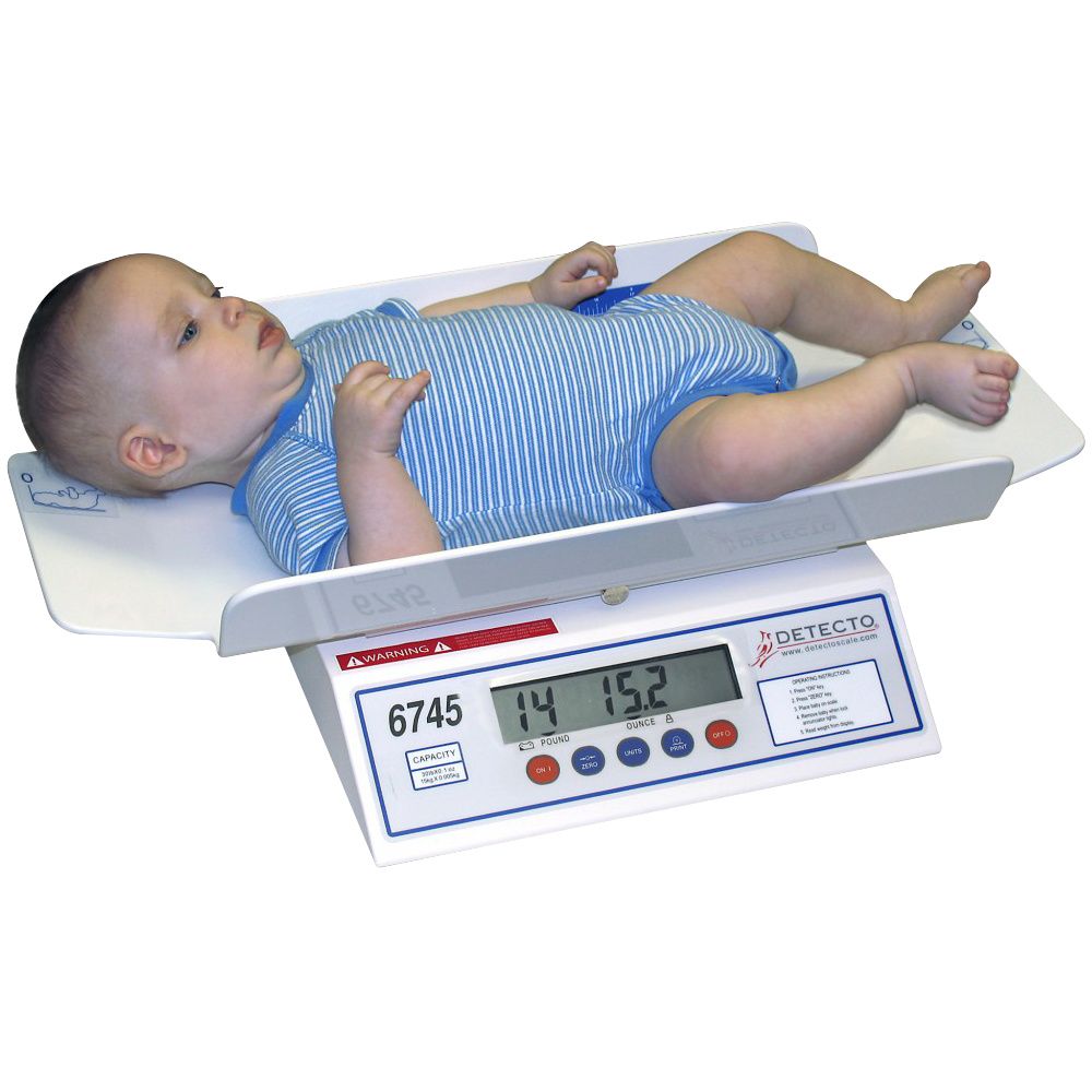 Detecto Digital Infant Scale with Measuring Tape