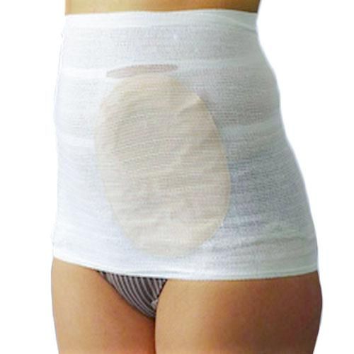 Stoma belts for support and fixation of ostomy bag