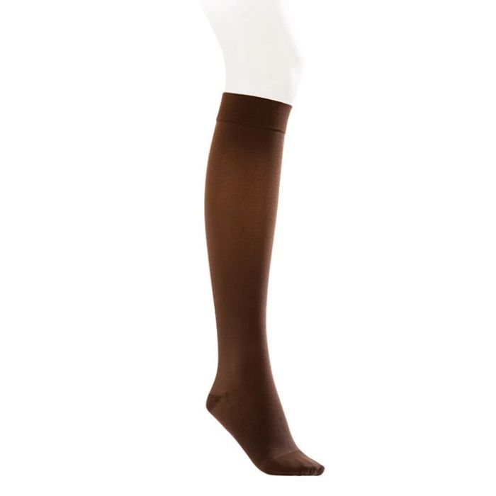 Jobst Opaque Knee High Moderate Compression Stockings with Closed Toe