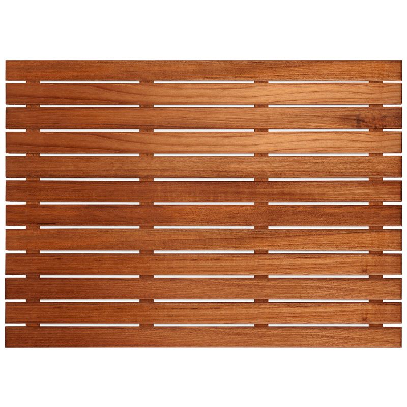 30 x 30 Shower Mat  Teak Wood Bath Mat – Teakworks4u