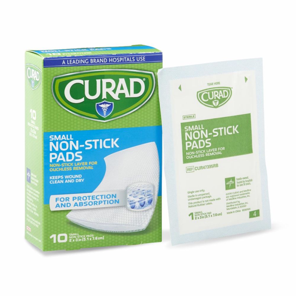 Curad Wound Care Kit Gauze, Non-Stick Pads And Paper Tape, 25 Pieces 