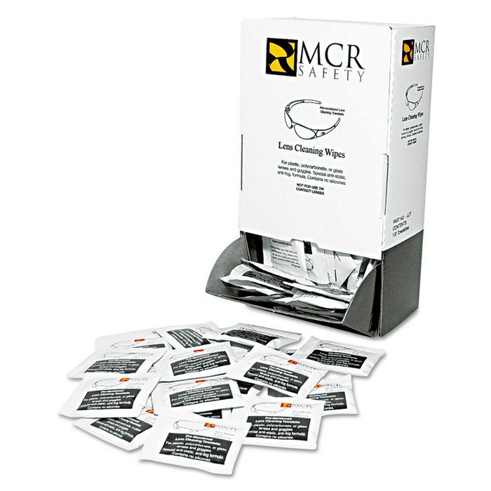 MCR Safety Lens Cleaning Towelettes