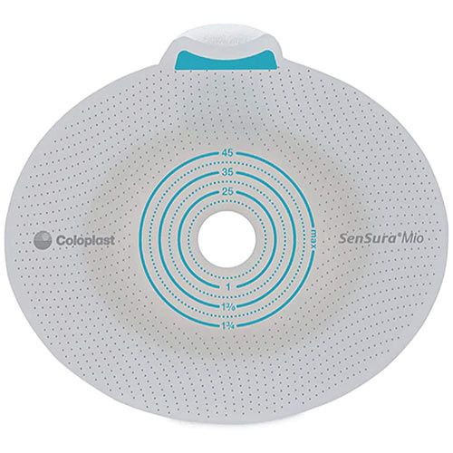 COLOPLAST Ostomy Pouch SenSura Two-Piece System 1-3/4 Stoma Opening  Drainable (#11115, Sold Per Box) 