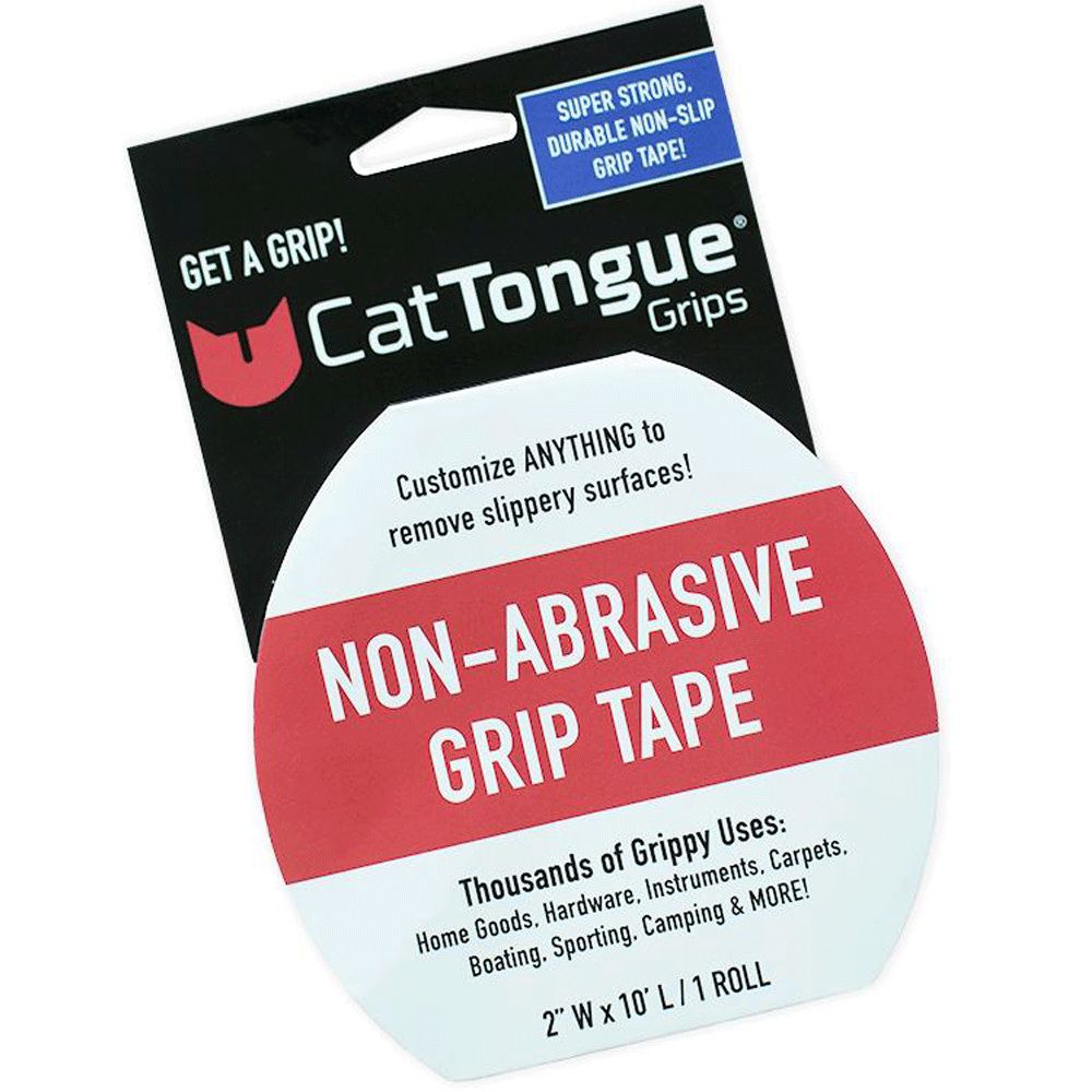 CatTongue Grips Non-Abrasive Gription Roll, Clear 