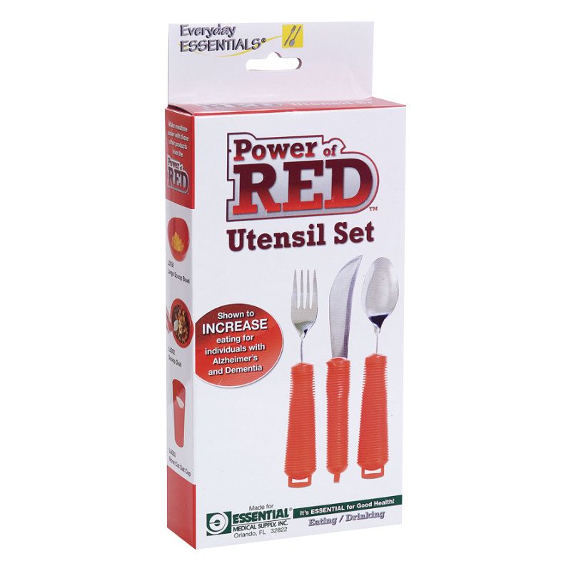 Sammons Preston Sure Grip Bendable Utensils Set