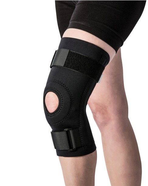  Cramer Neoprene Patellar Support Compression Sleeve, Best Knee  Support For Running, Sports Knee Brace for Recovery, Compression Leg  Sleeves for ACL & MCL Strain or Pain, Horseshoe Pad for Knees,Small 