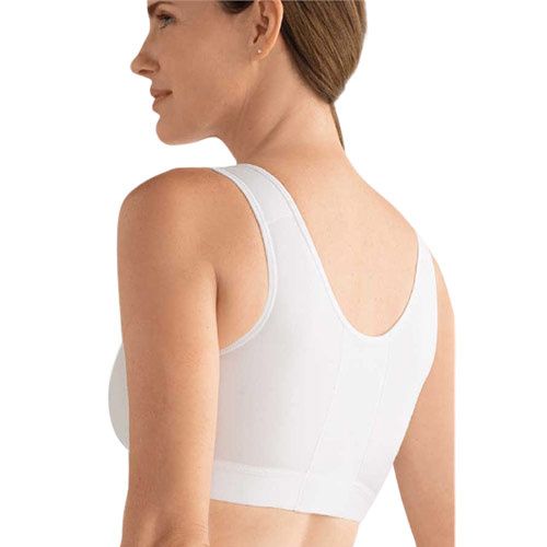 Amoena Sarah Front Fastening Bra, Soft Cup, Post-Surgical, Size