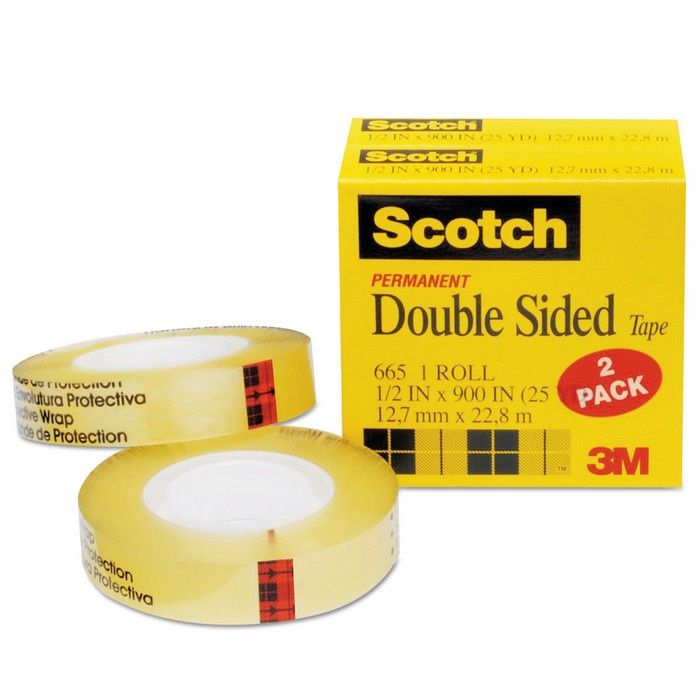 Scotch Double Sided Tape White