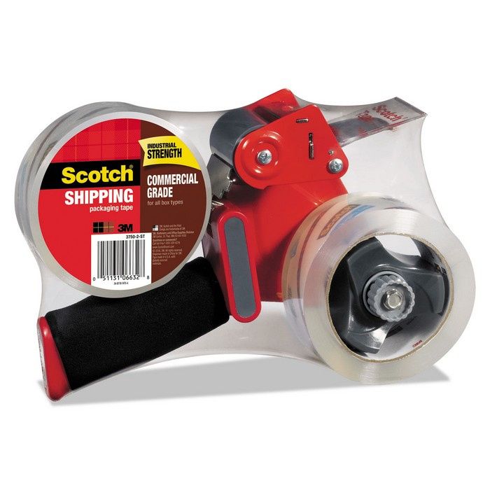 Scotch Packaging Tape Dispenser Value Pack
