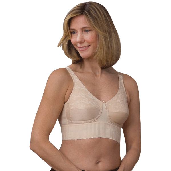 ANNETTE Womens Post-Surgical Softcup Wirefree Bra : : Clothing,  Shoes & Accessories