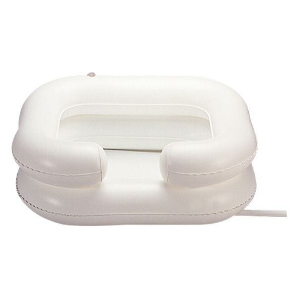 Essential Medical Inflatable Bed Shampoo Basin | Two Air Chambers