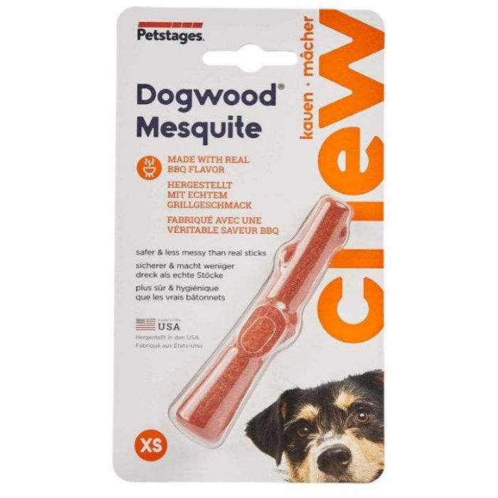 Petstages Dogwood Mesquite BBQ Chew Stick for Dogs