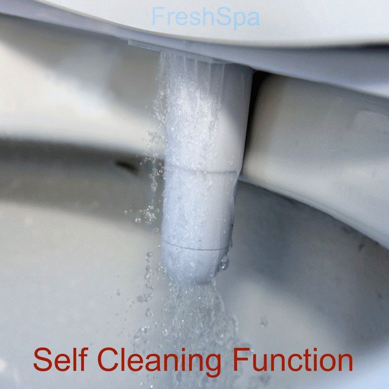 Brondell FreshSpa Dual Temperature Bidet Toilet Attachment