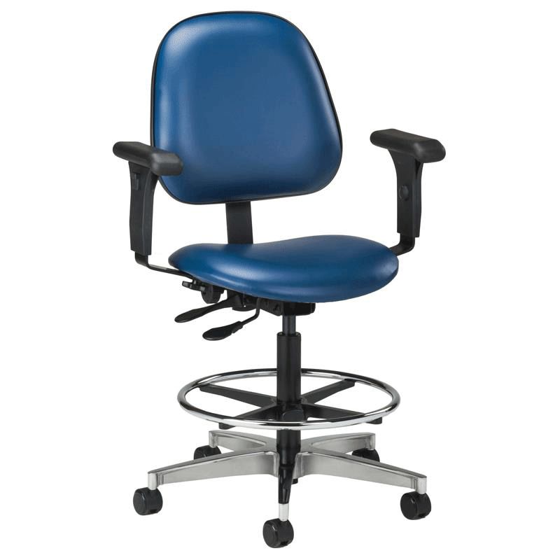 Lab Chair with Arms  Clinton Industries, Inc.