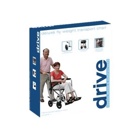 Drive deluxe flyweight transport chair hot sale