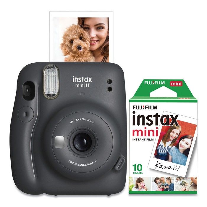 Fujifilm Instax Mini 11 Instant Camera (Charcoal Grey)