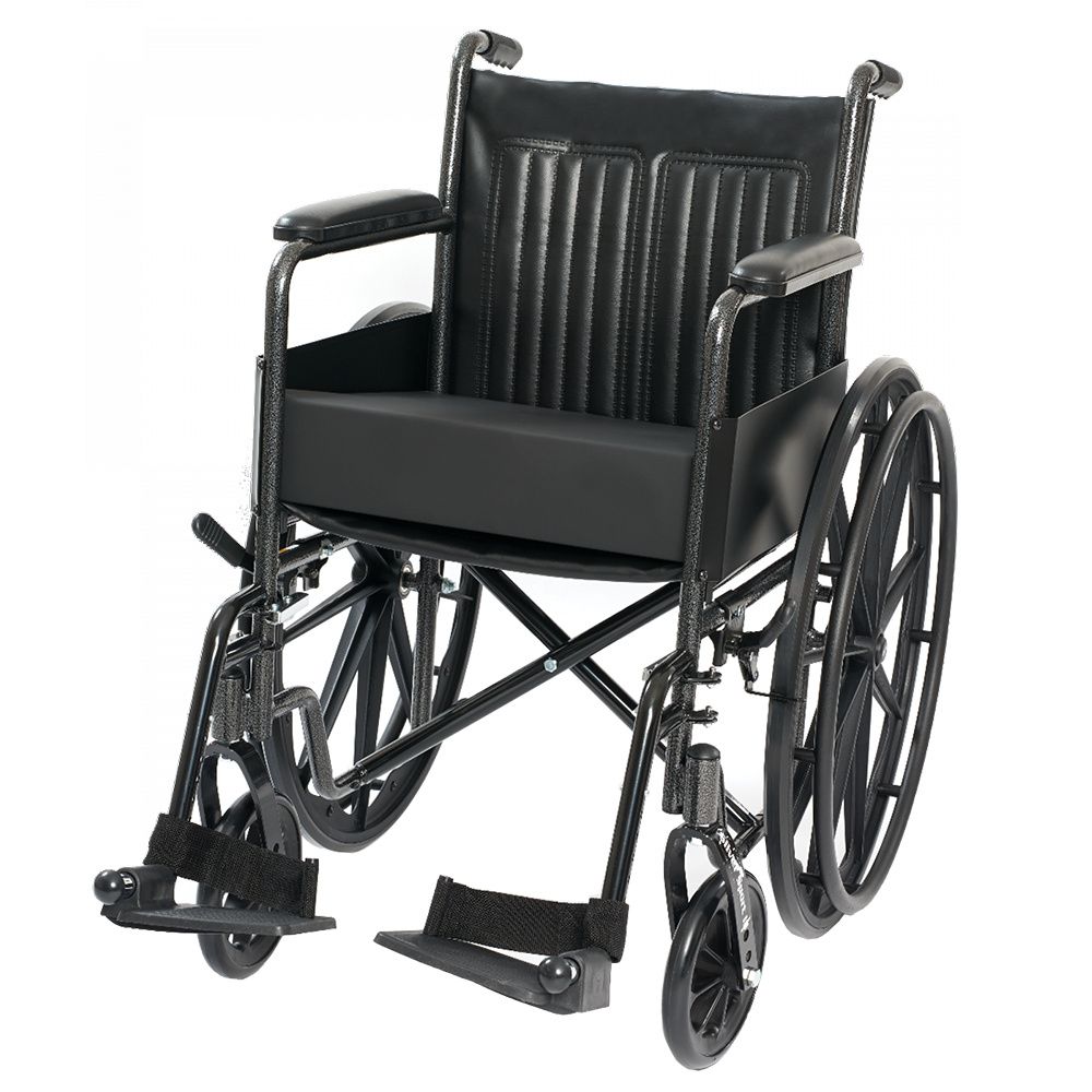 Lacura Q-Gel Wheelchair Cushion with Strap