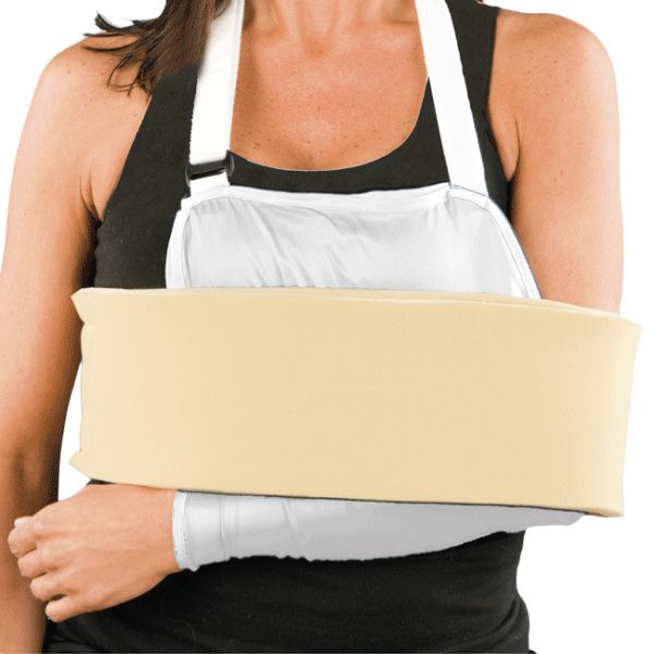 AT Surgical Cradle Arm Sling Shoulder Immobilizer With Foam Swathe